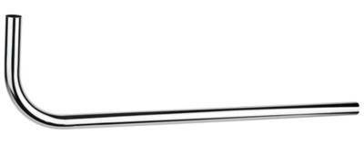 Kirchhoff Spoelbuis 90° recht, chroom, 700 mm x 200 mm - 98819000