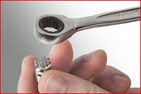 KS Tools 503.4266 Ring-steeksleutelset Sleutelbreedte (metrisch) 19 mm - thumbnail
