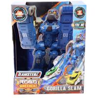 Teamsterz Robot Gorilla Auto Lanceerder + Licht en Geluid - thumbnail