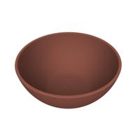 Waskom Arcqua Prince Opbouw 38x14 cm Rond Mat Terracotta - thumbnail