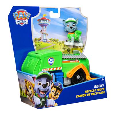 PAW Patrol voertuig met Rocky figuur