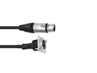PSSO Patch Cable XLR(F)/XLR(M) S 1m bk - thumbnail