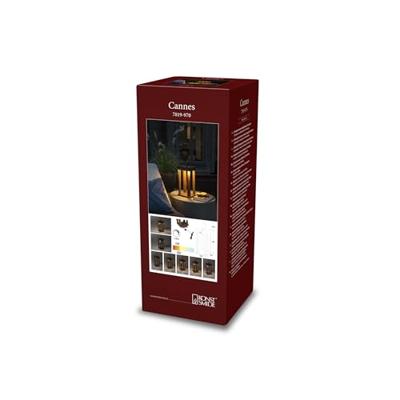 KonstSmide Roestbruine tafellampCannes - 7819-970