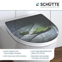 Schutte Duroplast High Gloss WC-bril RAINDROP met soft-close en quick-release
 82583 - thumbnail