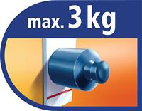tesa 59711 tesa Powerstrips waterproof rekje Zoom Wit, Metaal Inhoud: 1 stuk(s) - thumbnail