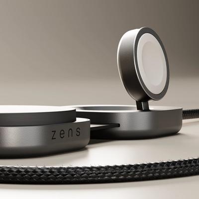 ZENS Inductie lader 20 W ZECC07B ZECC07B/00 Uitgangen Qi-standaard, Apple MagSafe, USB-C Zwart ZENS Inductie lader 20 W ZECC07B ZECC07B/00 Uitgangen Qi-standaard, Apple MagSafe, USB-C Zwart