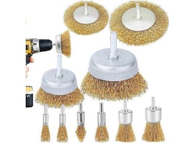 XEMM Staalborstel Set voor Boormachine - 10-Delig - Draadborstel / Schuurborstel / Roestverwijderaar XEMM Staalborstel Set voor Boormachine - 10-Delig - Draadborstel / Schuurborstel / Roestverwijderaar