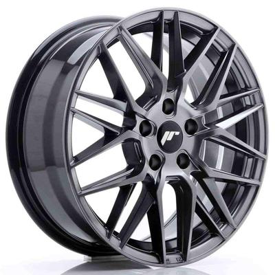Autovelg Japan Racing JR2817704F2565HB Zwart 4 x 108 PCD 4x108 ET25 17" CB 65,1
