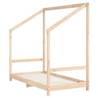 Kinderbedframe 2x(80x160) cm massief grenenhout - thumbnail