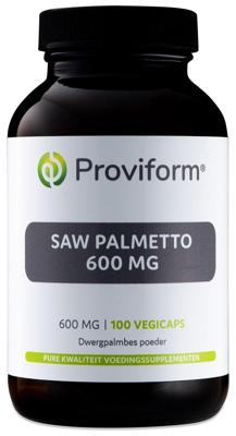 Proviform Saw palmetto 600 mg 100 Vegetarische capsules