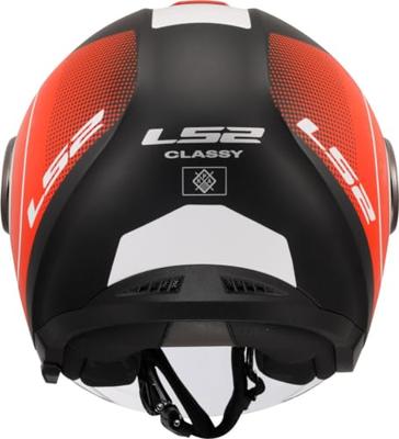 LS2 "of620 classy disko" jethelm helmet of620 classy disko l bl/red/white