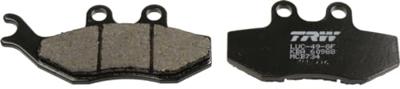 TRW remblokken "mcb 734 brake pad mcb 734 organic standard
