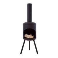 RedFire: Fuego Large Tuinhaard - Zwart - thumbnail