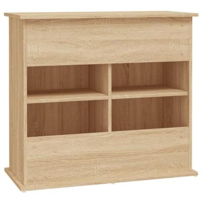 Aquariumstandaard 81x36x73 cm bewerkt hout sonoma eikenkleurig - thumbnail