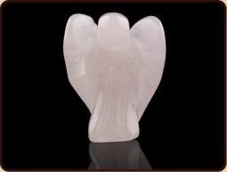 Edelsteen Engel Roze Kwarts (20 mm)