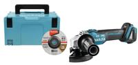 Makita DGA506ZJ Accu Haakse Slijper 125mm 18V Basic Body in Mbox - thumbnail