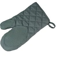 Wicotex ovenhandschoen 30x18cm grijs - thumbnail