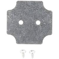 Hammond Electronics Montageplaat (l x b) 44 mm x 42 mm Staal (verzinkt) 1 stuk(s) - thumbnail