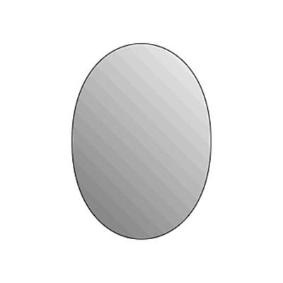 Spiegel Fitline Plieger Ovaal 3mm 38x27cm Zilver