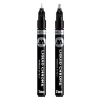MOLOTOW LIQUID CHROME Lakmarker Chroom 1 mm, 3 mm - thumbnail