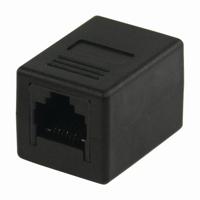 Nedis CCGB89000BK Cat5-netwerkadapter Rj45 (8p8c) Female - Rj45 (8p8c) Female Zwart - thumbnail