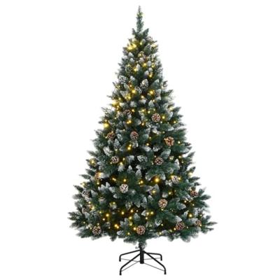 VidaXL Kunstkerstboom met 150 led's 150 cm
