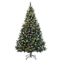 VidaXL Kunstkerstboom met 150 led's 150 cm - thumbnail