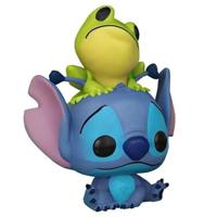 Funko Pop! figuur Disney Lilo & Stitch Stitch met kikker - thumbnail