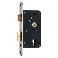 Lips 2422 Veiligheidsdeurslot | SKG** | DM60mm | PC72mm | krukgat 8mm | voorplaat RVS 24x235mm afgerond | DR 1+3/2+4 - 7266546 - thumbnail