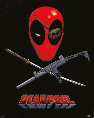 Poster Deadpool - Eye Patch 40x50cm