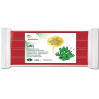 Creativ Company Softy boetseerklei, rood, 500 gr/ 1 doos - thumbnail