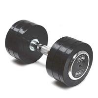 Rubberen Dumbbells - Bodytrading Pro Style - 2 x 52,5 kg - thumbnail