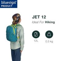 Osprey Jet 12 Rugtas Kinderen Blue Spikemoss/Lemongrass 12L - thumbnail
