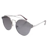 Kost zonnebril unisex zilver met grijze lens (18 114) - thumbnail