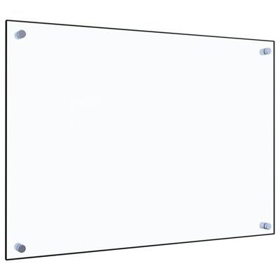 VidaXL Spatscherm keuken 70x50 cm gehard glas transparant VidaXL Spatscherm keuken 70x50 cm gehard glas transparant