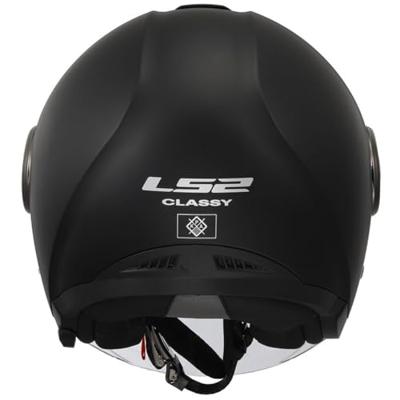 LS2 "of620 classy solid" jethelm helmet of620 classy solid xs matt black