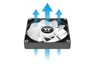 Thermaltake CT120 Reverse ARGB Sync PC Cooling Fan 2 Pack PC-ventilator (b x h x d) 120 x 120 x 25 mm