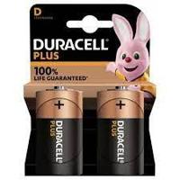 Duracell Plus-D K2 D batterij (mono) Alkaline 1.5 V 2 stuk(s) - thumbnail