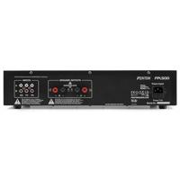 Fenton FPL500 digitale versterker - 2 x 250 watt, Bluetooth, geïntegreerde mediaspeler, USB-poort, SD-slot, blauw LED-effect, klasse D digitale versterker, rackmontage, inclusief afstandsbediening - thumbnail