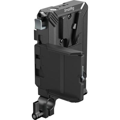 SmallRig 5226 V-Mount Battery Mount Plate Kit for 15mm LWS Rods