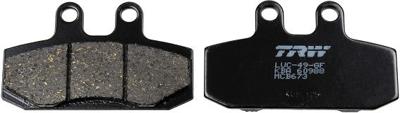 TRW remblokken "mcb 673" brake pad mcb 673 organic standard