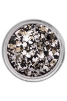 PXP pressed chunky glitter cream shiny gothic 10 ml - thumbnail