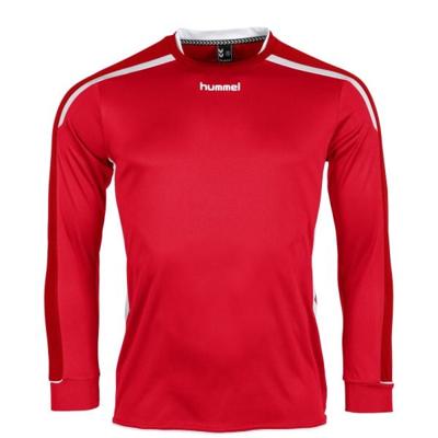 Hummel 111005K Preston Shirt l.m. Kids - Red-White - 152