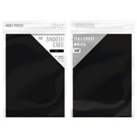 Craft Perfect By Tonic Studios Craft perfect • smooth card a4 300g black 5pcs - thumbnail