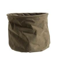 Bloempot Noor - donkergroen - 17xØ18 cm - thumbnail