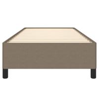 Bedframe stof taupe 90x190 cm - thumbnail