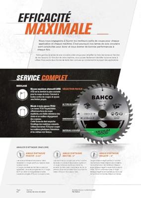 Bahco cirkelzaagblad hardmetalen tanden | 8501-7F Bahco cirkelzaagblad hardmetalen tanden | 8501-7F