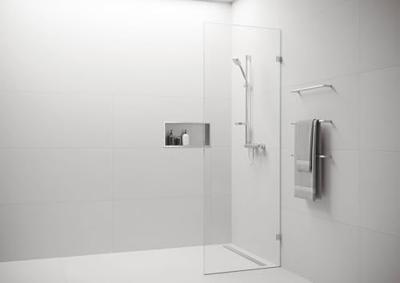 Easy Drain Compact Clean douchegoot omkeerbaar 70cm geborsteld RVS Easy Drain Compact Clean douchegoot omkeerbaar 70cm geborsteld RVS