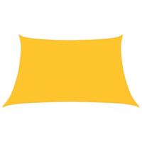 Zonnezeil 160 g/m 3/4x2 m HDPE geel - thumbnail