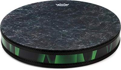 Remo ET-0216-41 Green & Clean Nightwaves Ocean Drum 16 x 2.5 inch